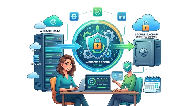 Automated Website Backup and Disaster Recovery Services