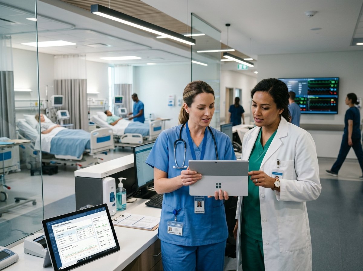 Hospital IPD Ward and Patient Vitals Tracking Software